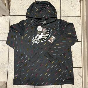 New Nike Philadelphia Eagles Crucial Catch Sweatshirt Hoodie Men’s Size XXL
